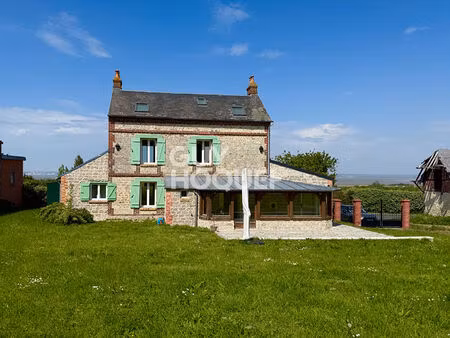 maison vue mer - cricqueboeuf