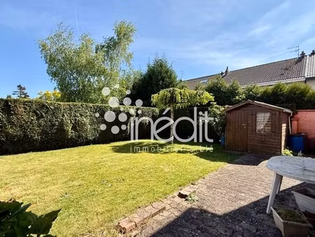 maison semi-individuelle avec garage et jardin sur lambersart