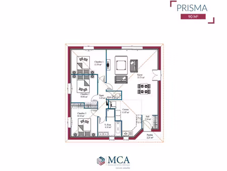 vente maison 4 pièces 85 m² landiras (33720)