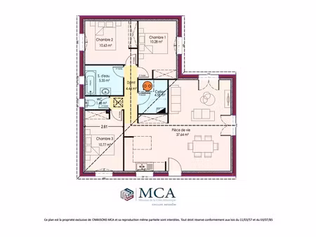 vente maison 3 pièces 85 m² vertheuil (33180)
