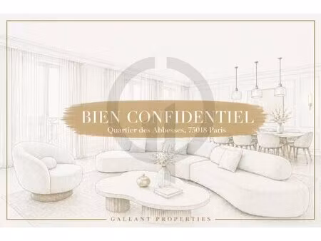 maison d’exception – butte montmartre – bien rare avec garage