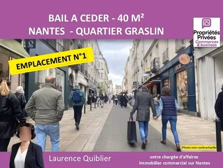 location commerce nantes 44000 40m²
