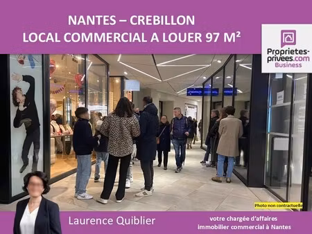 location commerce nantes 44000 97m²