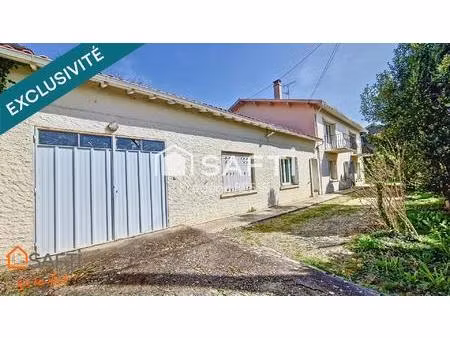 maison t4 à rénover 150m² avec garage  dépendances et parc arboré.