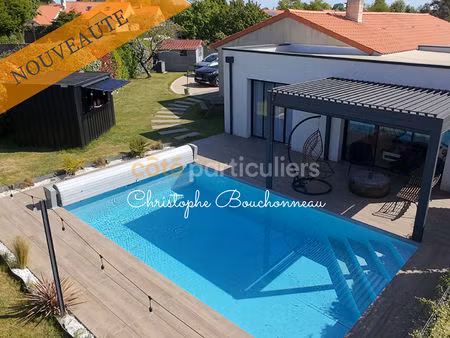 maison plain-pied piscine 150 m2 - 5 chambres - 2 salle de bain