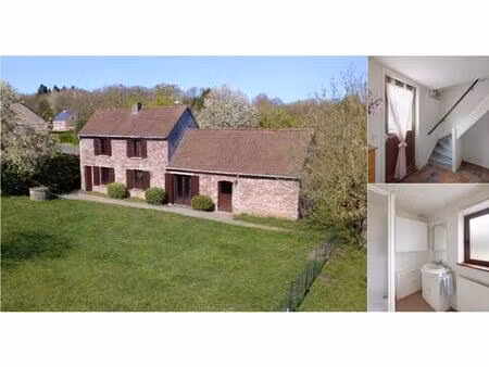 fermette à vendre avec garage et jardin   rebecq (vbe15619)