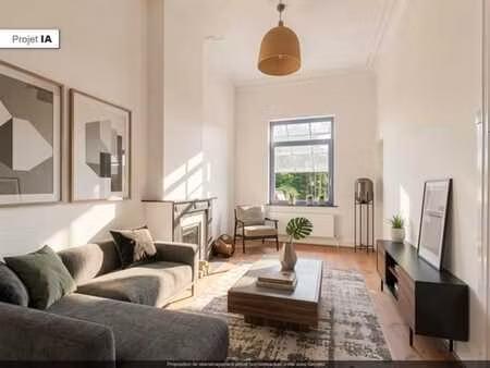 etterbeek – maison unifamiliale 5 chambres + bureau