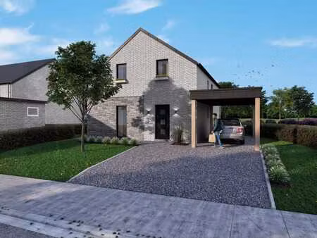 maison tout confort moderne dans une rue en impasse