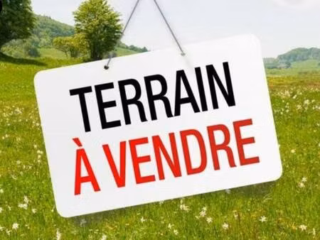 terrain constructible à vendre