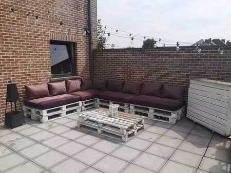 agréable app. 2 ch. 96 m2 + grde terrasse 45 m2 + empl.