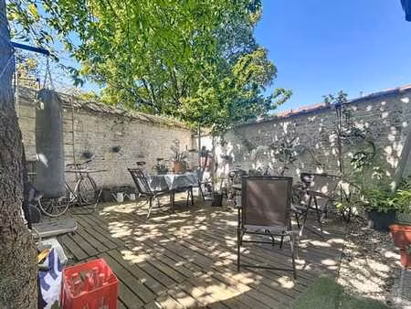 rez de ±90m² avec jardin ±35m² ! (poss 3ch).