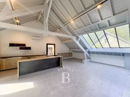 barnes aix-les-bains - le bourget-du-lac - centre - appartement loft d'exception