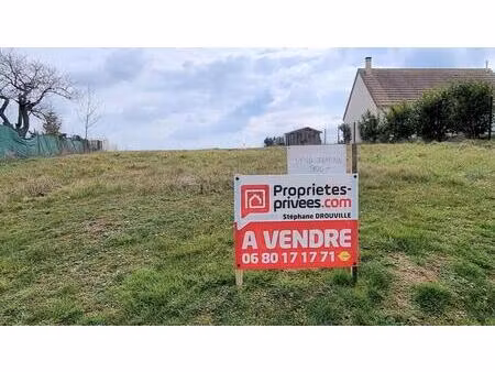 proche bercheres saint germain - beau terrain à bâtir de 876 m²