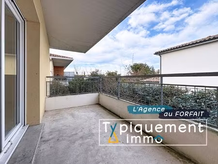 appartement t3 56m² avec balcon et 2 parkings