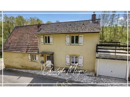 maison à vendre 3 chambres 115m² à hangviller (57) proche de phalsbourg  avec grand jardin