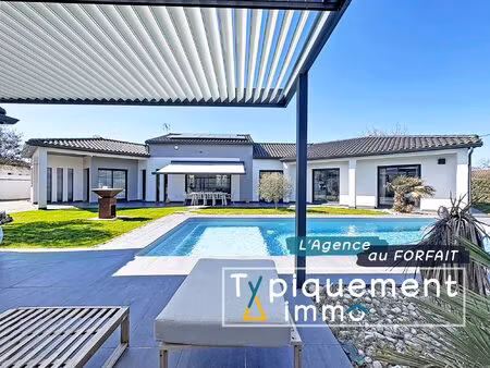 villa contemporaine t6 172m² avec piscine