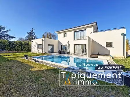 villa t5 173m² hab. avec garage et piscine