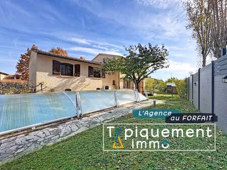 villa t8 187m² avec garage 46m² sur terrain 720m²
