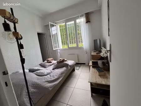 studio meublé avec parking à cannes la bocca