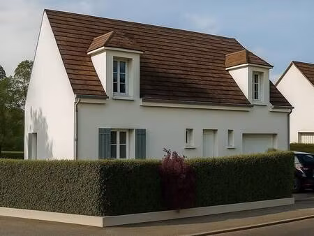 terrain avec maison neuve à vendre
