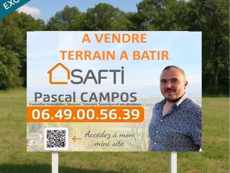 terrain constructible viabilisé à vendre