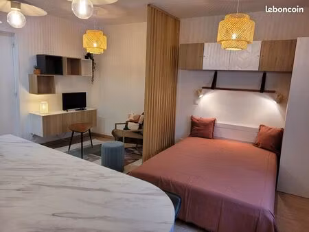 studio meublé 24 m² centre ville 480 accès internet inclus