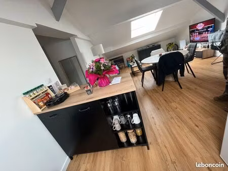verdun au faubourg loue t 3 meuble 70 m2