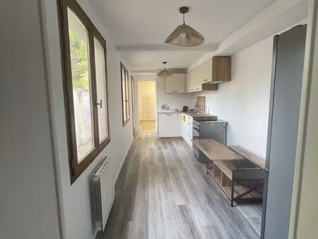 maison meublée 59 m2 avec jardin - calme et rénovée
