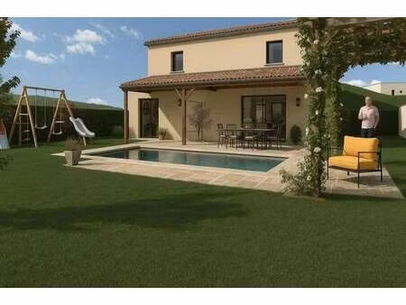 terrain avec maison neuve à vendre