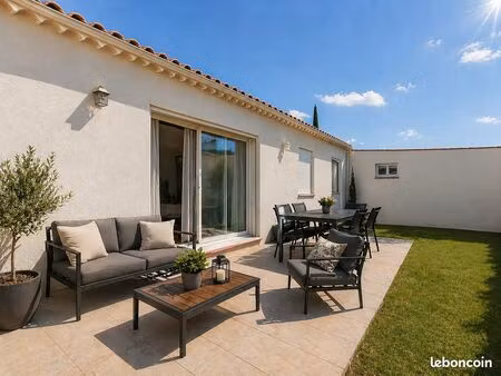 maison 101 m² de 2023 – 3 chambres – garage – jardin 500 m² – sans frais d'agence