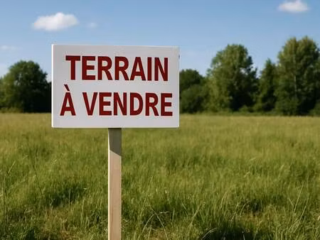 terrain constructible à vendre