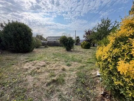 terrain constructible à vendre
