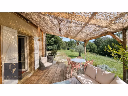 maison de caractere - t6 - grand jardin