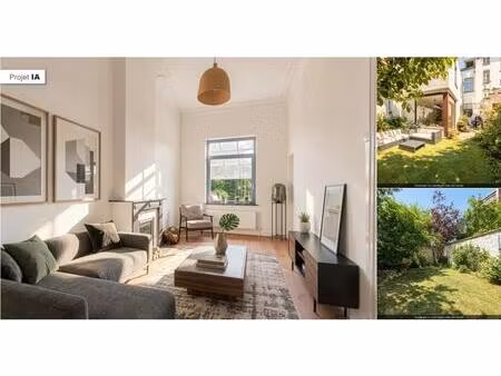 maison à vendre avec terrasse et jardin   etterbeek (vbe16010)