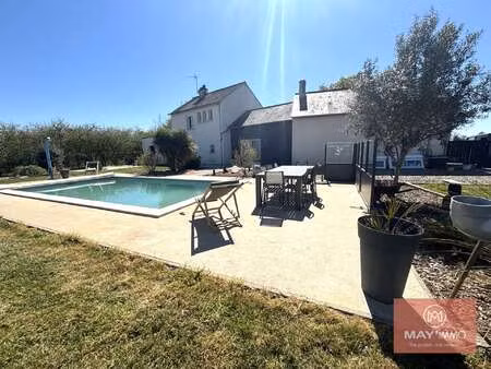 vente maison piscine à château-gontier-sur-mayenne (53200) : à vendre piscine / 151m² chât