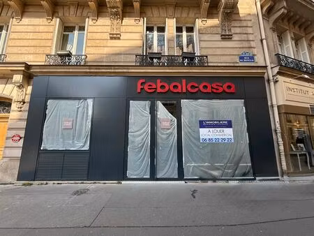 local 102m² - rue de monceau