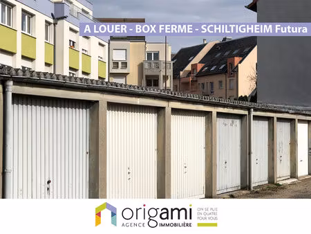 schiltigheim - box fermé dans un ensemble de garages