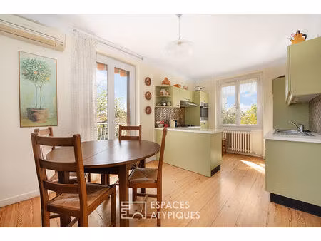 maison de ville à rénover avec garage et jardin à albi