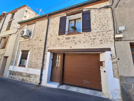 ille sur tet - maison de village avec grand garage a louer m