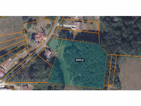 vente terrain 9309 m² la celle-sur-loire (58440)