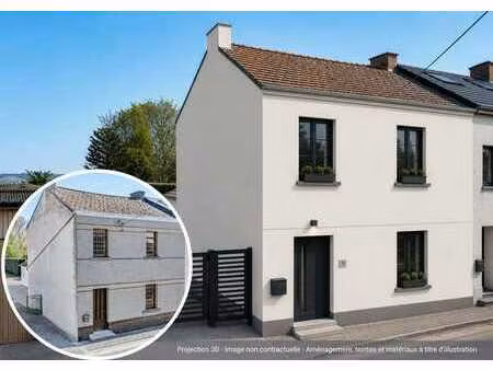 maison à rénover avec 2.397 m² de terrain + garage de 100m²