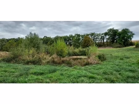 dpt gers (32)  à vendre gimbrede terrain de loisirs à la campagne avec lac privé – idéal p