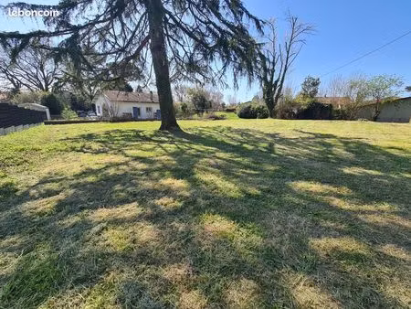 vente | terrain | saint-martin-de-hinx 1100m² exposé sud