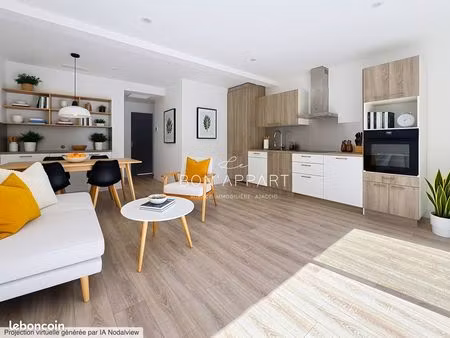 appartement 3 pièces 56 m²