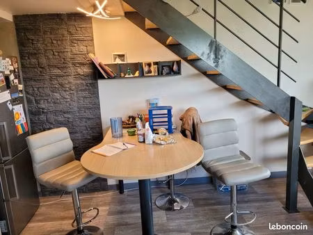appartement t3 avec garage en duplex