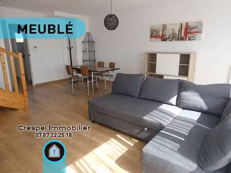 location appartement 2 pièces meublé à la mézière (35520) : à louer 2 pièces meublé / 57m²