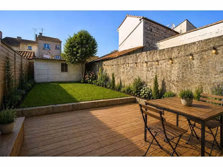 agen - quartier palissy - maison de ville de 86m² habitables avec 2 chambres et jardin