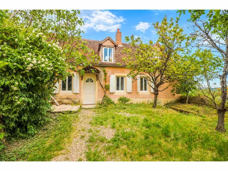 maison saint benin d'azy  2 chambres  charme  terrasse  volume  insert bois  2h30 de paris