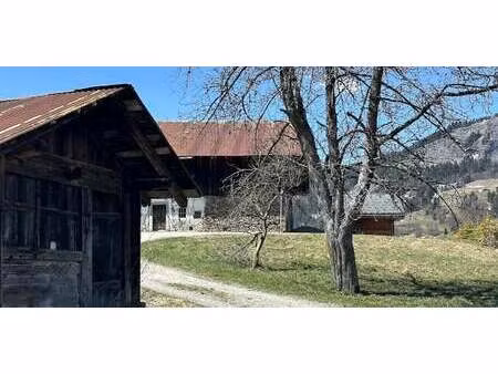 propriété avec piscine praz-sur-arly (74)