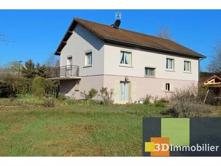 proche lons-le-saunier (39 jura)  vends maison sans travaux sur sous-sol au calme